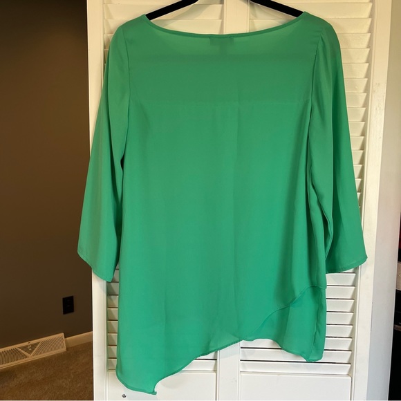 The Limited Asymmetrical Tiered Blouse - Picture 7 of 14